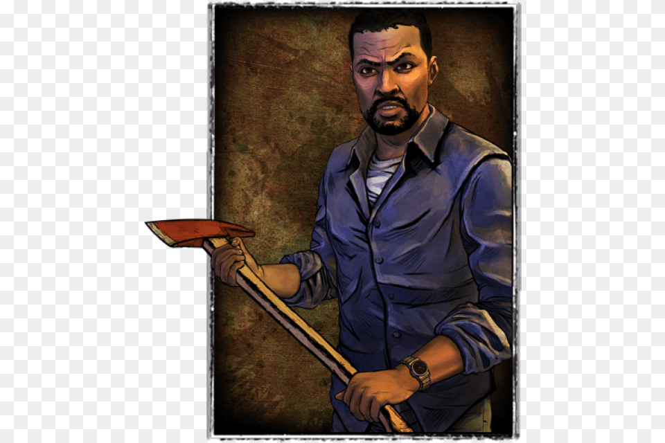 Lee Everett Telltale Walking Dead Dave Fennoy, Adult, Photography, Person, Man Free Png Download