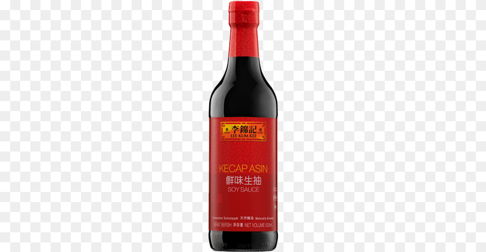 Lee Kum Kee Soy Sauce 500 Ml Lee Kum Kee Soy Sauce, Alcohol, Beer, Beverage, Food Free Png