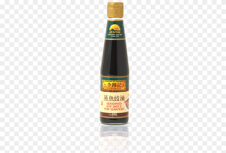 Lee Kum Kee Soy Sauce Glass Bottle, Alcohol, Beer, Beverage, Food Free Png Download