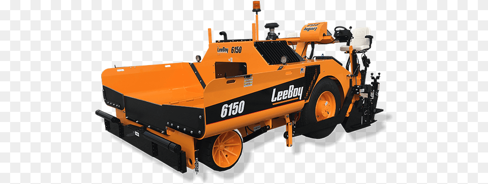Leeboy 6150 Asphalt Paver Product New Thumbnail Leeboy Paver, Bulldozer, Machine, Tractor, Transportation Free Transparent Png