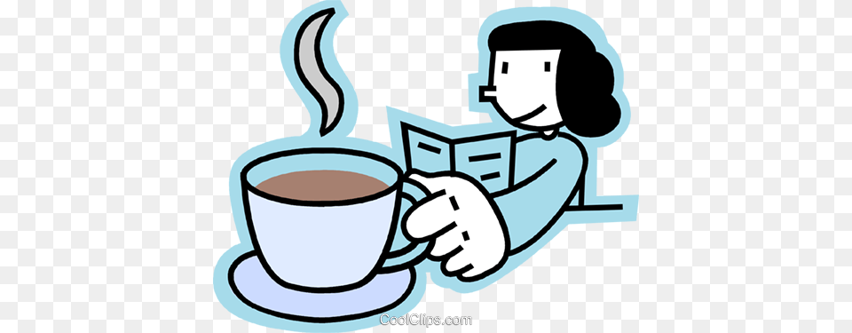 Leer El Con El Libres De Derechos Ilustraciones De, Cup, Beverage, Coffee, Coffee Cup Free Png Download