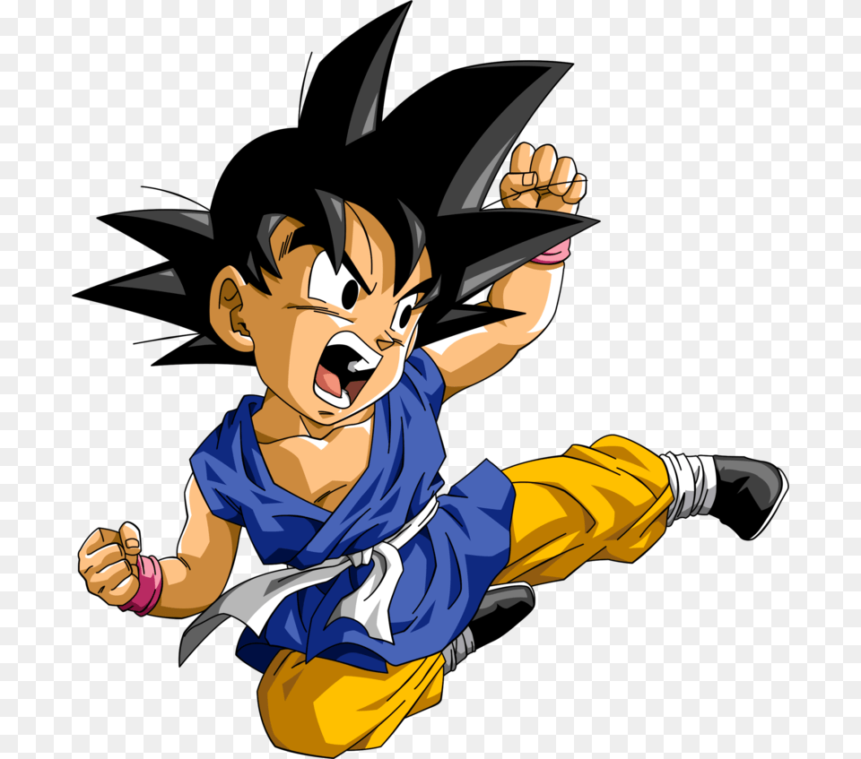 Leerlo Goku Gt, Book, Comics, Publication, Baby Free Png Download