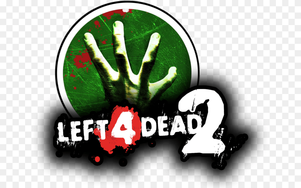 Left 4 Dead 2, Logo, Person, Man, Male Free Transparent Png