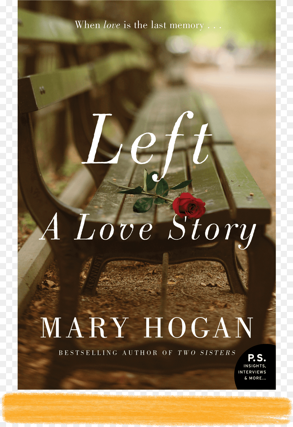 Left A Love Story, Bench, Book, Furniture, Publication Free Transparent Png