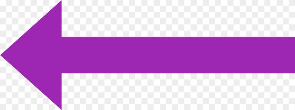 Left And Right Arrow For Kids Linear Rails, Purple, Triangle Free Png