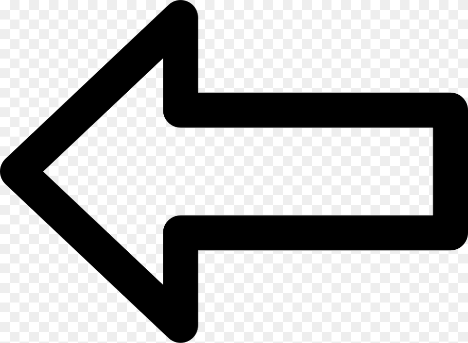 Left Arrow, Sign, Symbol, Road Sign Free Png