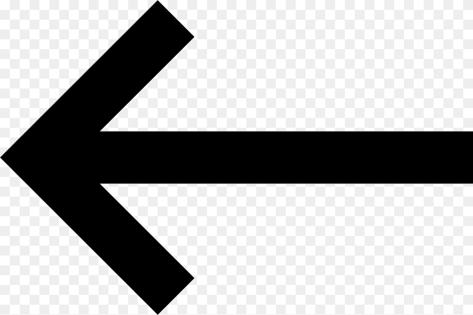 Left Arrow Black Arrow Key, Symbol, Sign Free Transparent Png