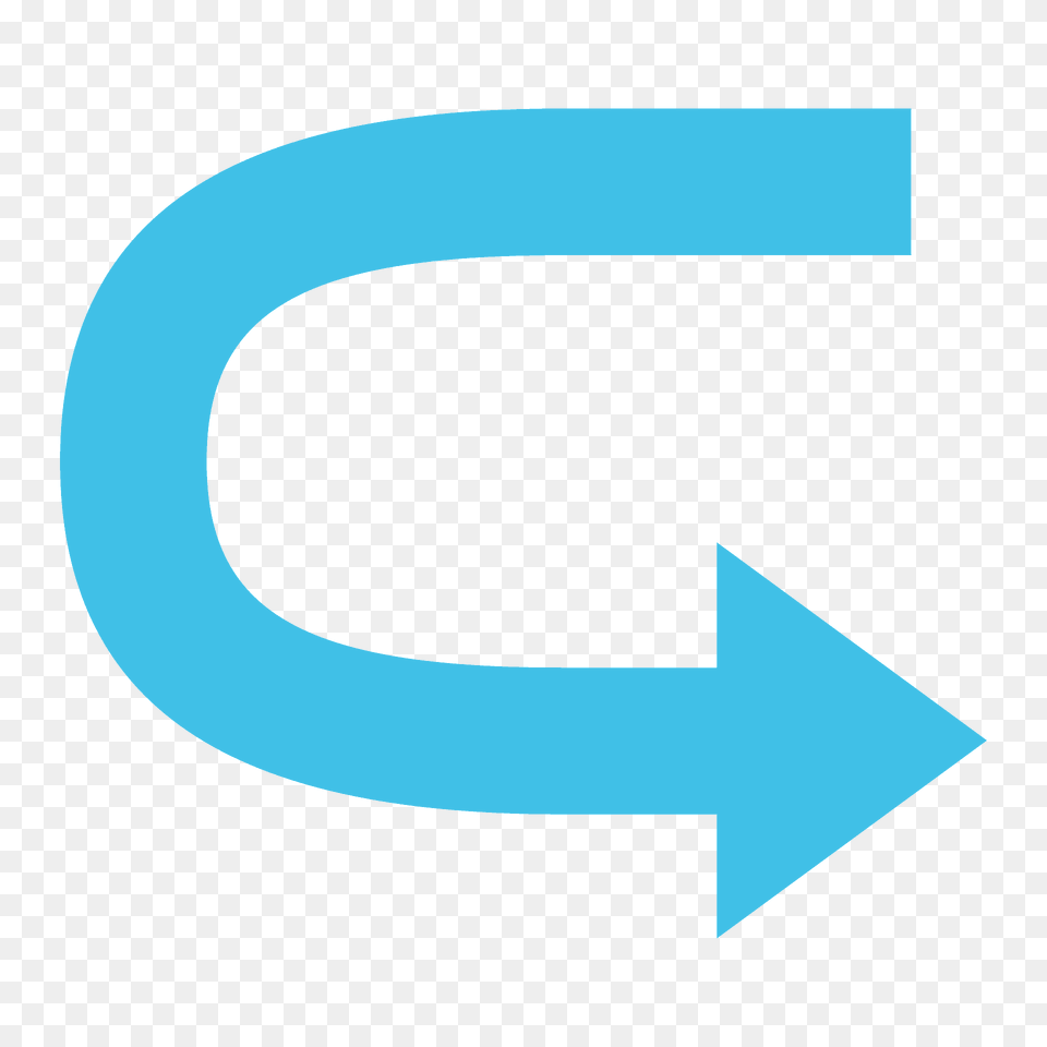 Left Arrow Curving Right Emoji Clipart, Text, Symbol, Logo, Number Png