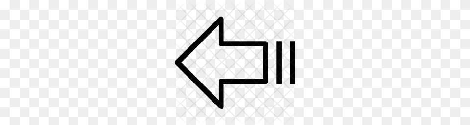 Left Arrow Icon, Pattern Png