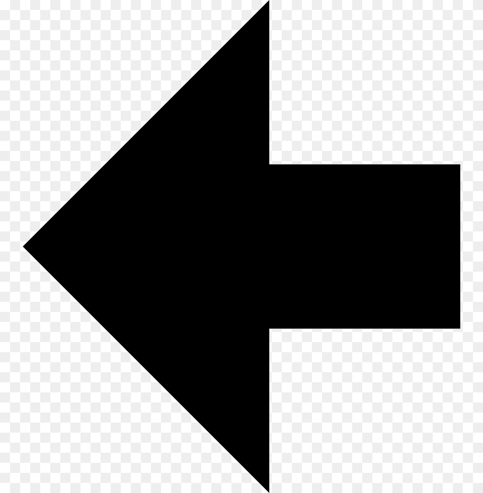 Left Black Arrow, Symbol, Weapon, Sign Free Png