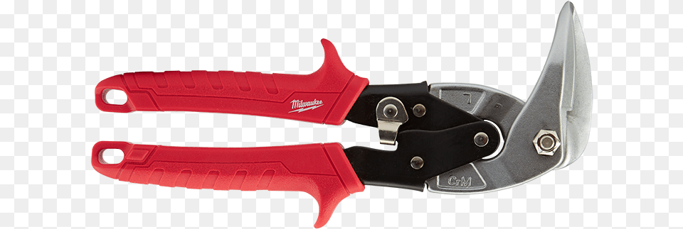 Left Cutting Right Angle Snips Aviation Snip Left Cut, Blade, Weapon, Razor Png Image