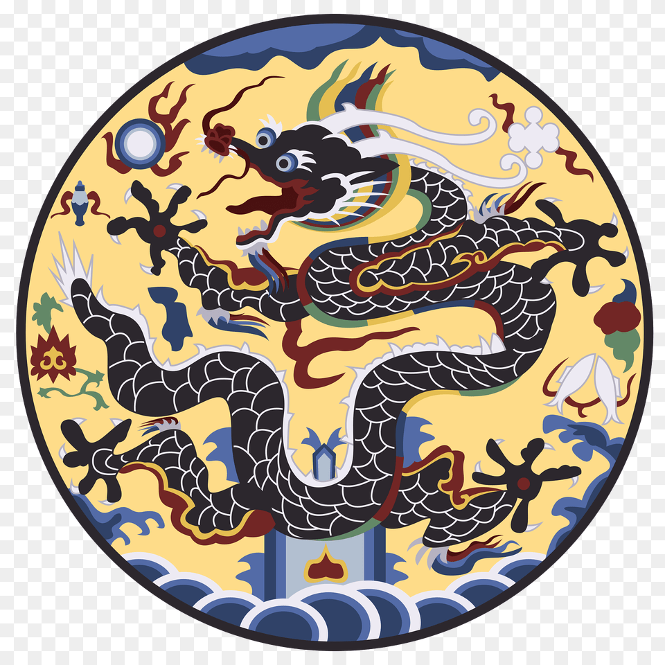 Left Facing Dragon Pattern On Wanli Emperor39s Imperial Robe Clipart, Art Free Png