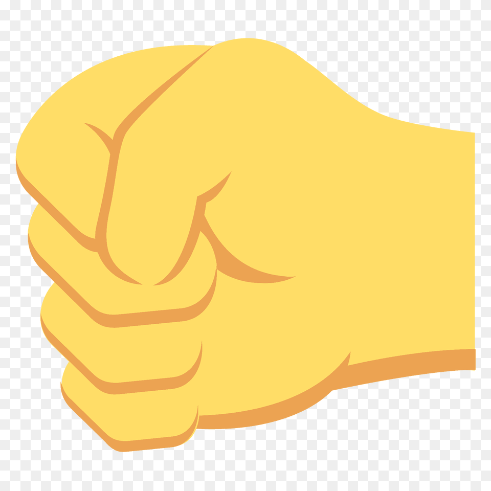 Left Facing Fist Emoji Clipart, Body Part, Hand, Person, Animal Png Image