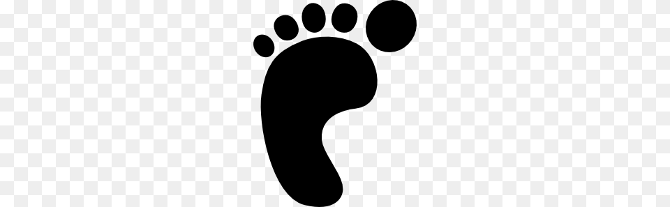 Left Foot Print Clip Art, Footprint, Person Free Png