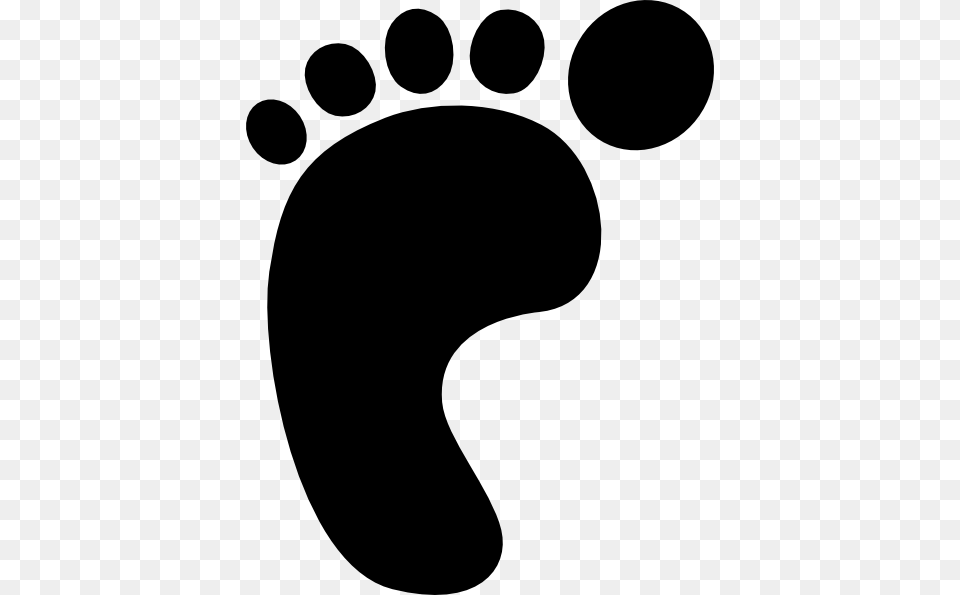 Left Foot Print Clipart For Web, Footprint Free Png Download