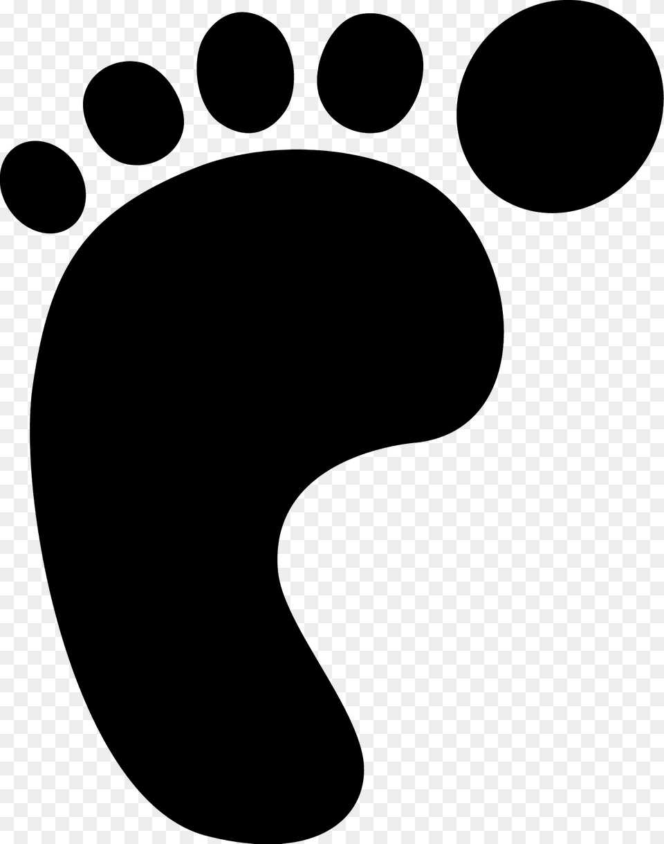Left Footprint Silhouette Png