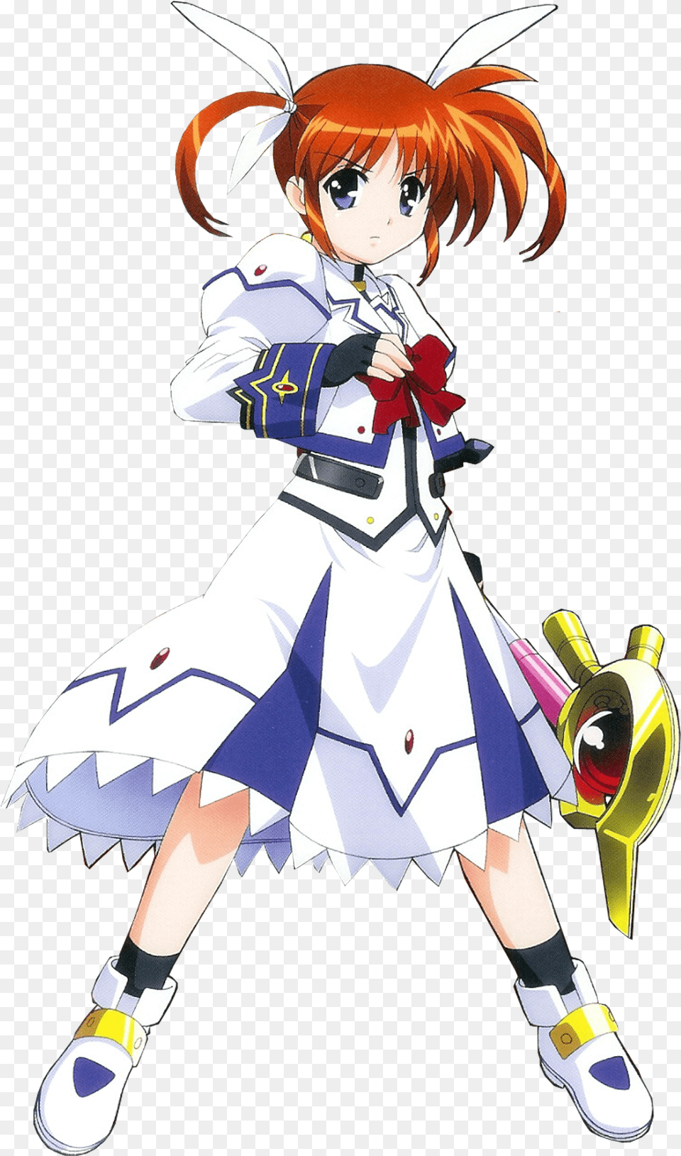 Left Handed Anime Characters Forums Myanimelistnet Takamachi Nanoha, Book, Publication, Comics, Baby Free Png