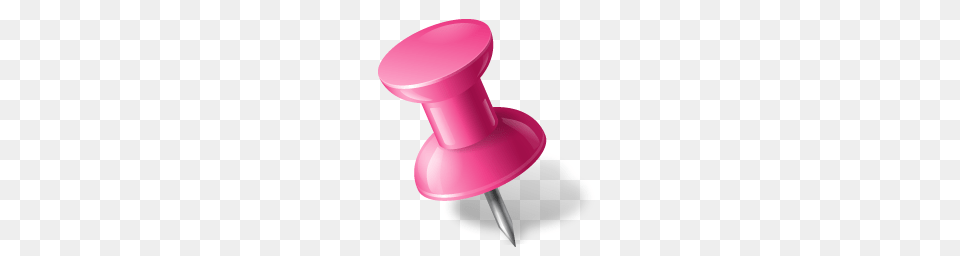 Left Mapmarker Pink Pushpn, Pin, Appliance, Blow Dryer, Device Png