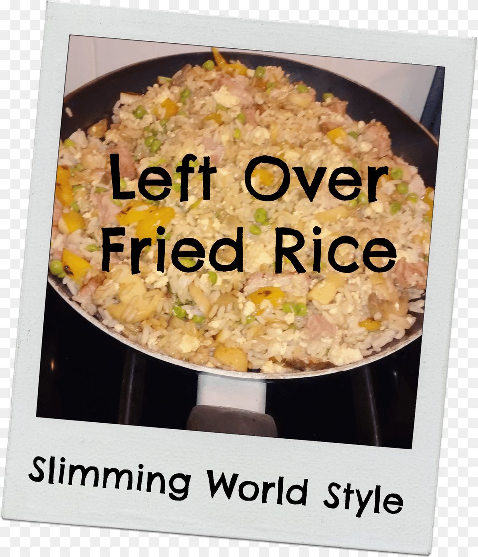 Left Over Fried Rice Fried Rice, Cooking Pan, Cookware, Plate, Food Png