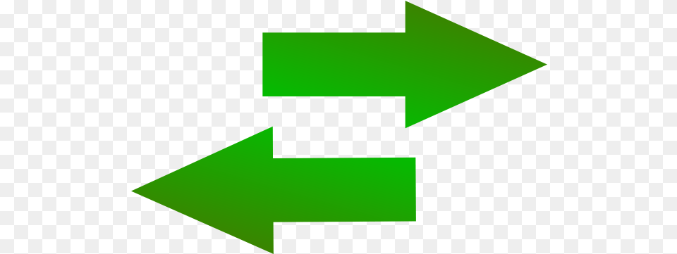 Left Right Green Arrow Icon Clip Art Vector Left Arrow Right Arrow, Symbol, Recycling Symbol Png