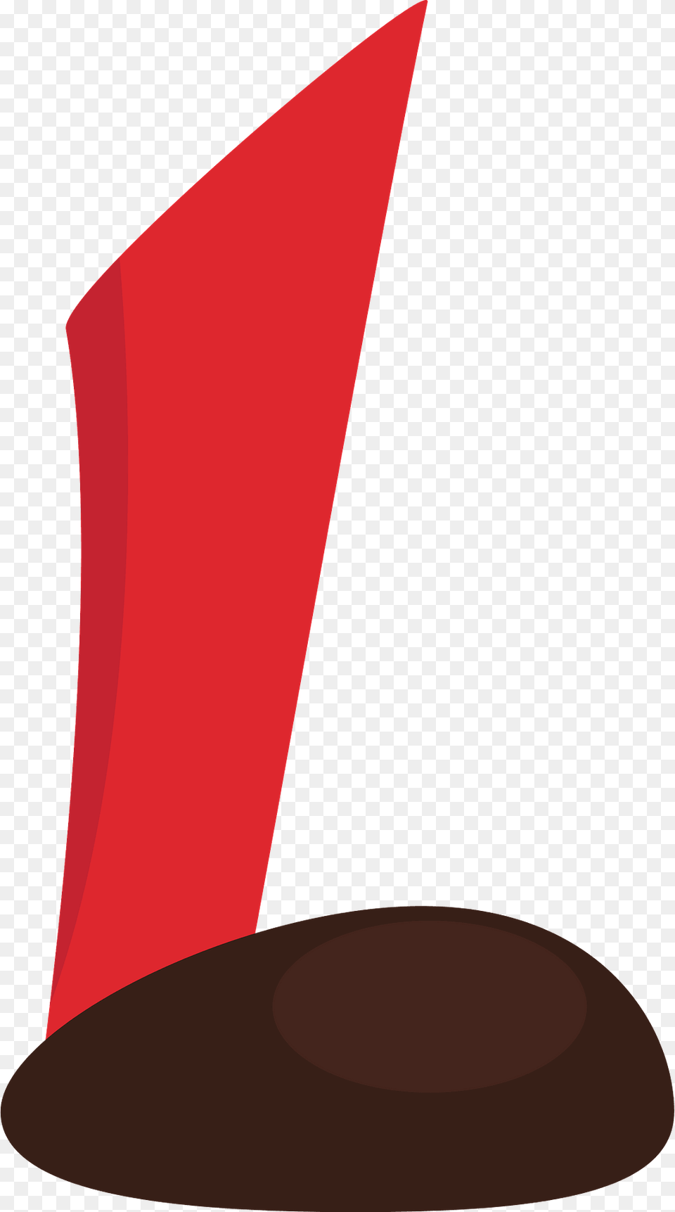 Left Santa Claus Leg Clipart, Clothing, Hat Png Image