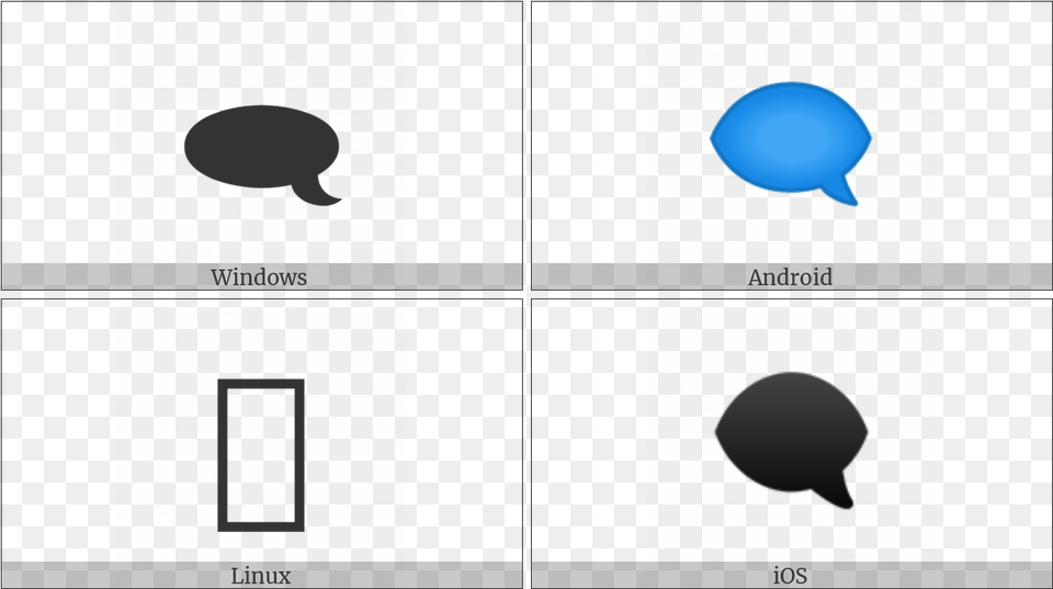 Left Speech Bubble On Various Operating Systems, Sphere, Balloon Png
