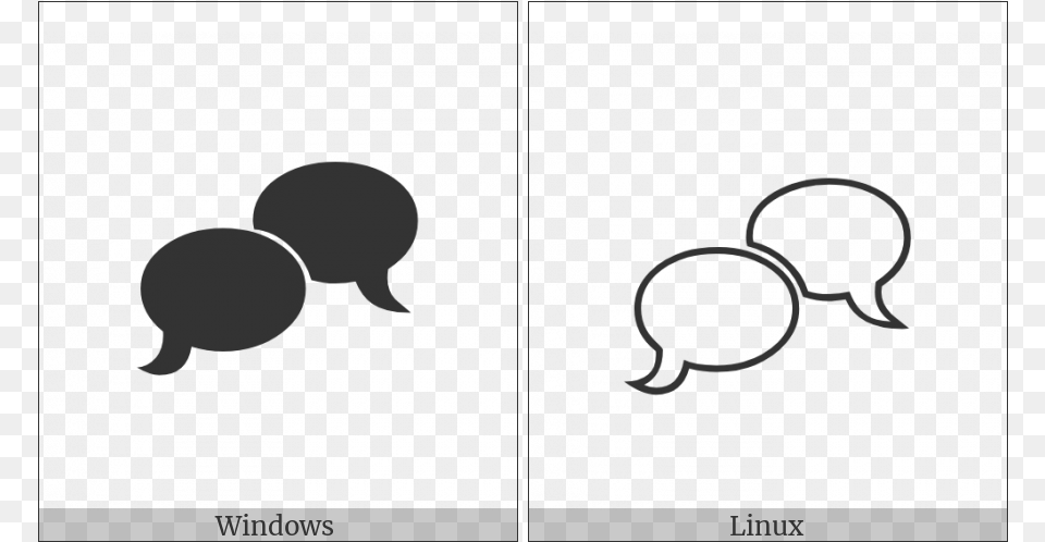 Left Thought Bubble On Various Operating Systems Illustration, Accessories, Earring, Jewelry, Silhouette Png Image