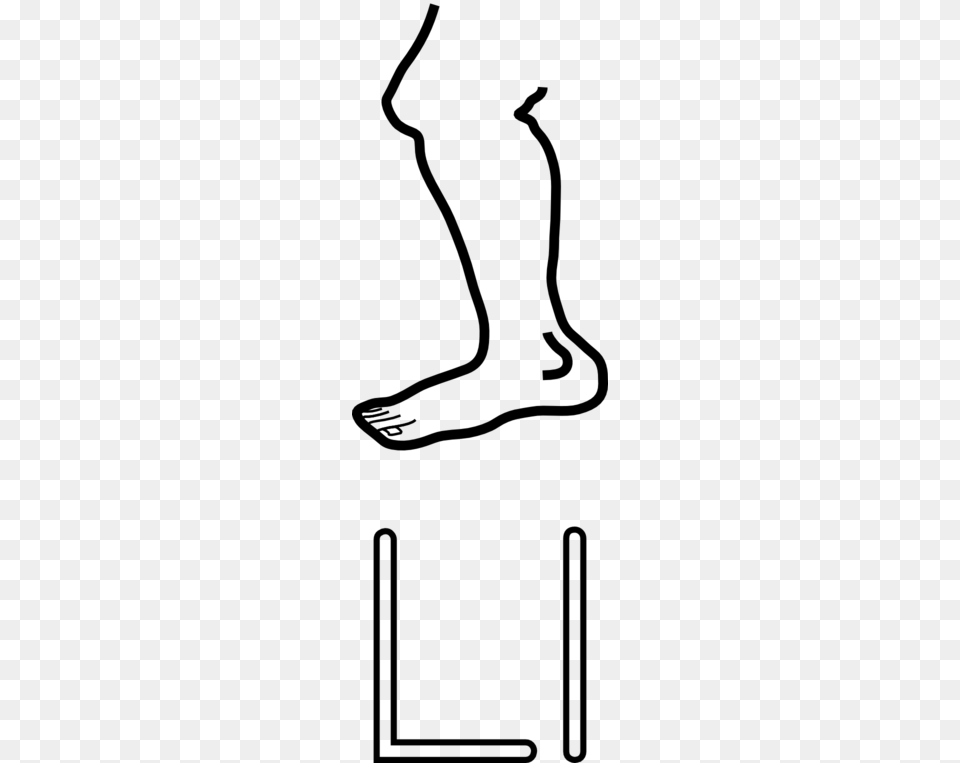 Leg, Gray Png