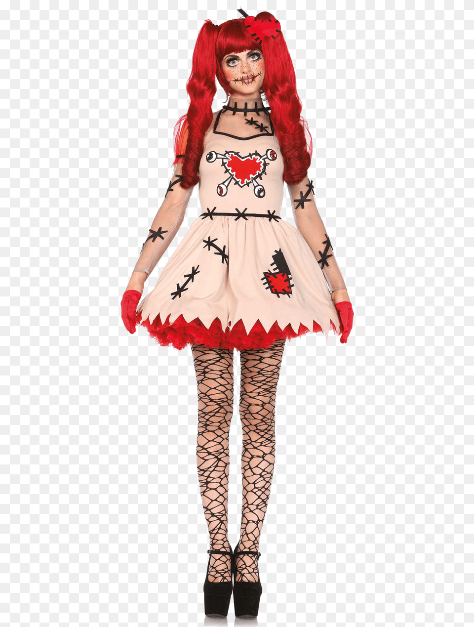 Leg Avenue Voodoo Cutie Costume Halloween Dress Up Women, Clothing, Person, Adult, Female Free Png