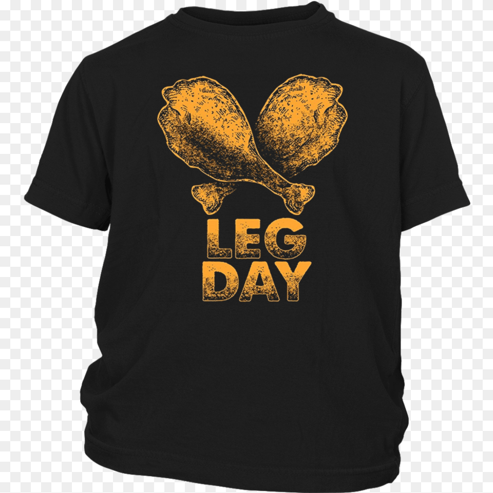 Leg Day Drumstick Workout Tshirt Da Baby T Shirt, Clothing, T-shirt, Animal, Bird Png Image