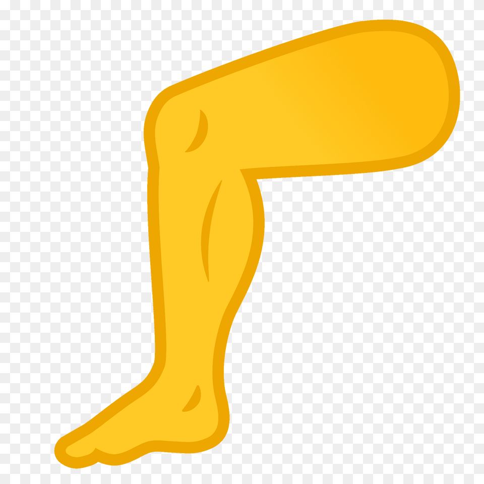 Leg Emoji Clipart, Text Free Png