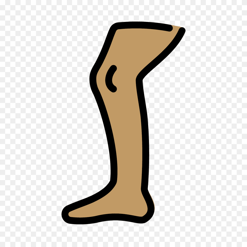 Leg Emoji Clipart Free Png