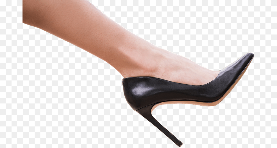 Leg Foot High Heels Female Human Sexy Foot In High Heel, Clothing, Footwear, High Heel, Shoe Free Png Download