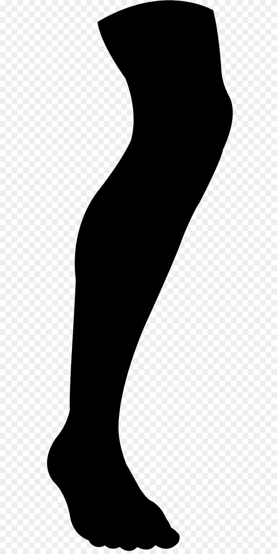 Leg Silhouette, Clothing, Hosiery Png Image