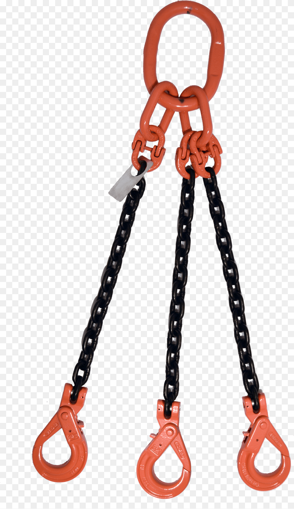 Leg With Self Locking Hook Tosl Gr 100 Chain Sling Wre Rope Sling Tag, Electronics, Hardware, Smoke Pipe Free Png