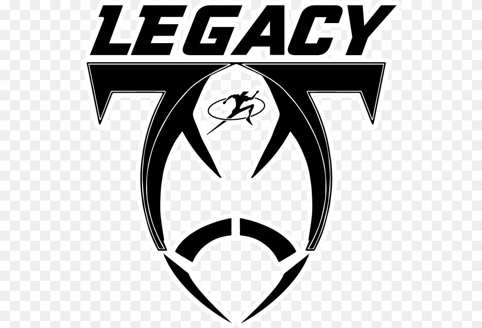 Legacy Football, Logo, Stencil, Emblem, Symbol Free Transparent Png