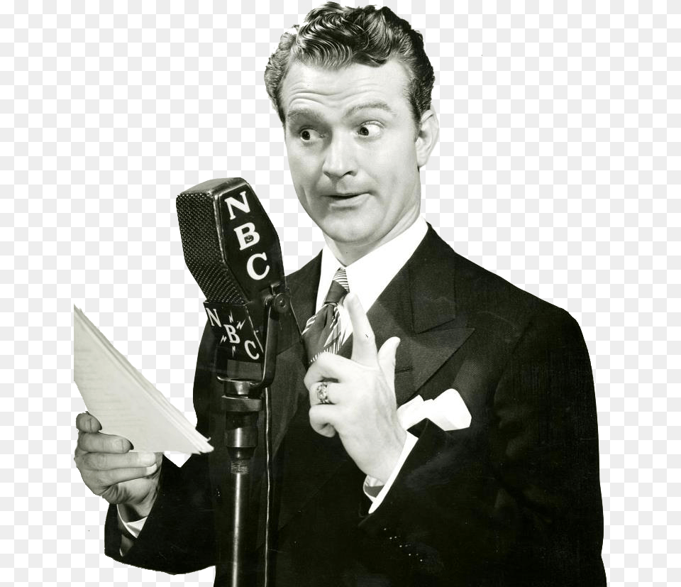 Legacy Of Laughter Red Skelton, Head, Person, Portrait, Microphone Png