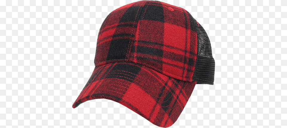 Legacy Style Buffalo Plaid Trucker Vwa, Baseball Cap, Cap, Clothing, Hat Free Transparent Png