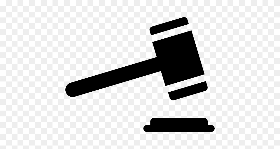 Legal Trial Court Judicial Judge Law Icon, Gray Png Image
