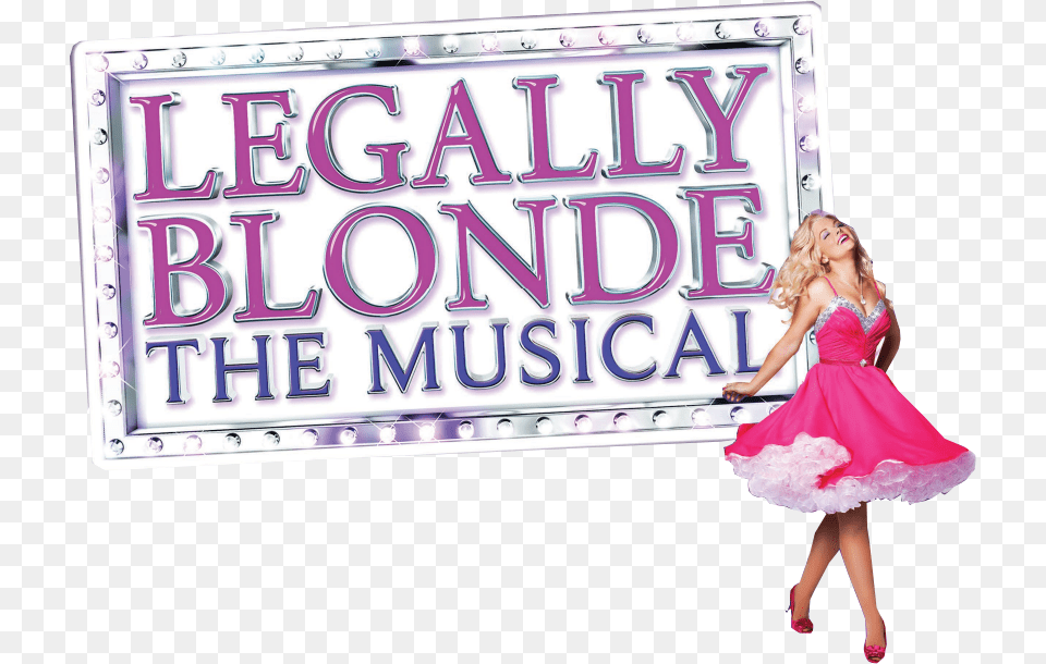 Legally Blonde The Musical London, Clothing, Dress, Adult, Person Free Transparent Png