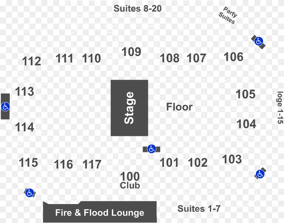 Legend K Rock Centre Seating Chart, Cad Diagram, Diagram, Scoreboard Png