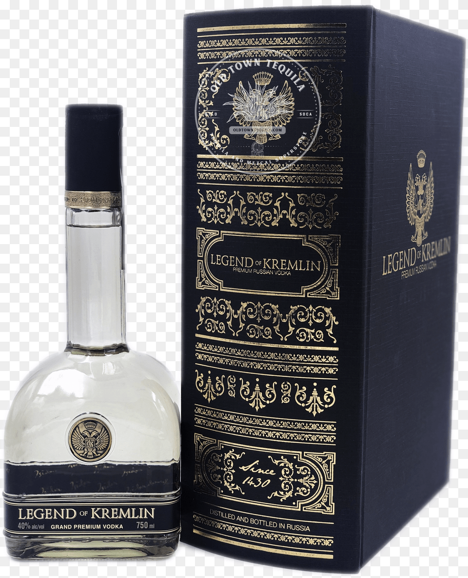 Legend Of Kremlin Vodka Luxury, Alcohol, Beverage, Liquor, Bottle Free Png Download