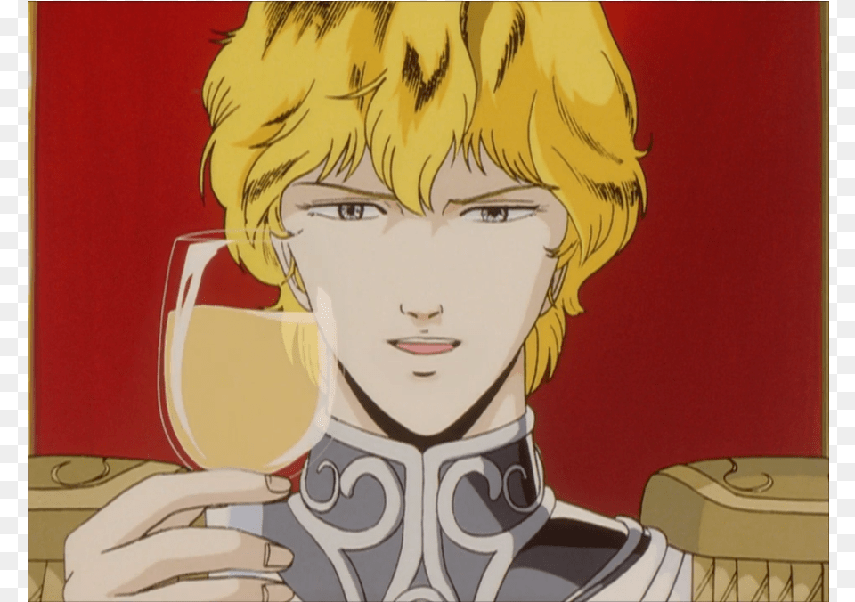 Legend Of The Galactic Heroes Wine, Person, Face, Head, Publication Png Image