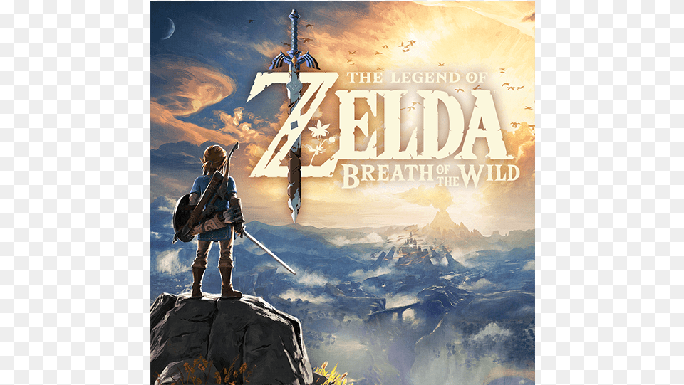 Legend Of Zelda Breath Of The Wild Ost, Book, Child, Female, Girl Free Transparent Png