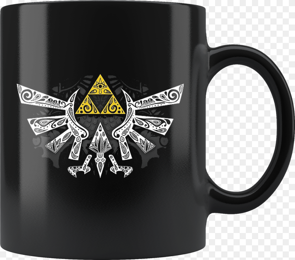 Legend Of Zelda Hyrule Symbol, Cup, Beverage, Coffee, Coffee Cup Free Transparent Png