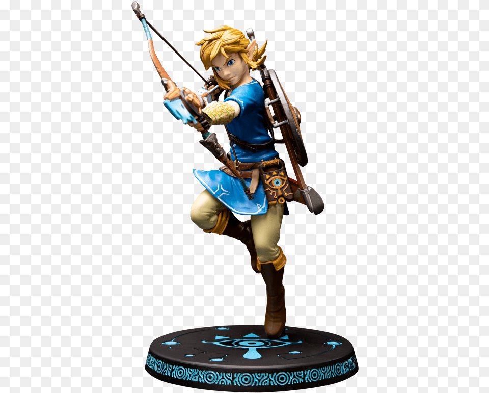 Legend Of Zelda Link Breath Of The Wild, Figurine, Archer, Sport, Person Free Transparent Png