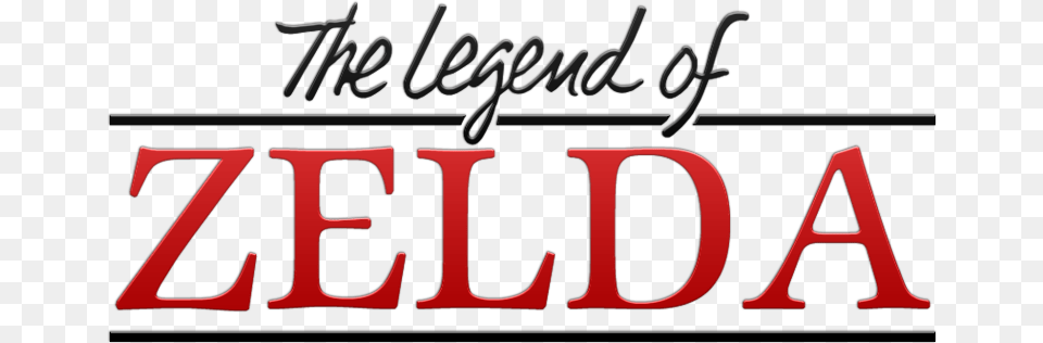 Legend Of Zelda Logos, Text Png