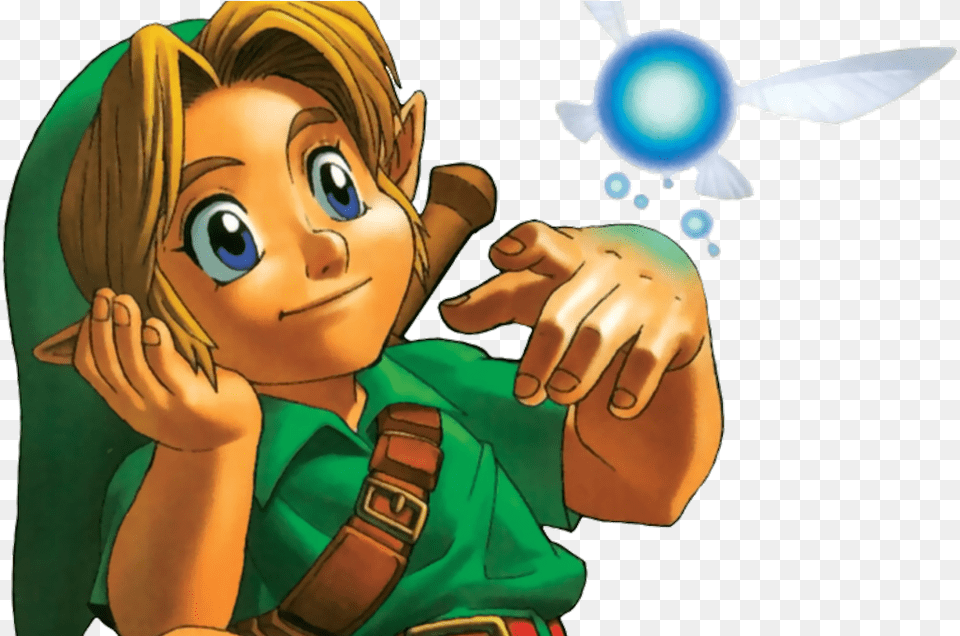 Legend Of Zelda Ocarina Of Time Artwork, Baby, Person, Face, Head Free Png