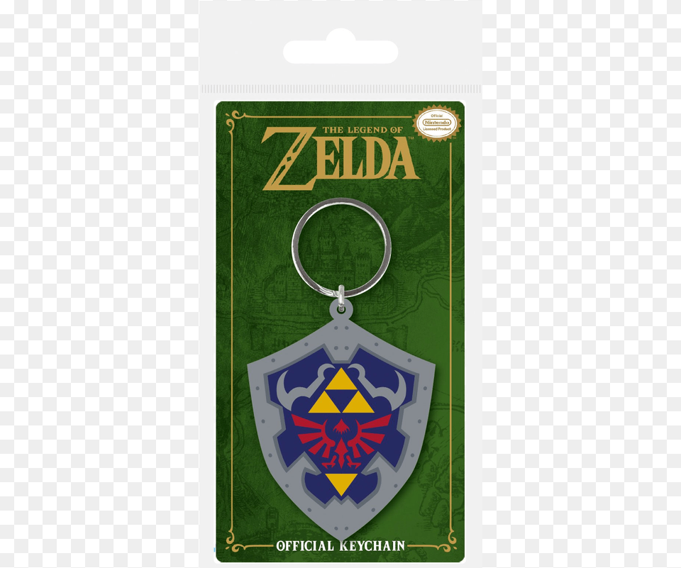 Legend Of Zelda Rubber Keychain Hylian Shield 6 Cm Pyramid International Hylian Shield The Legend Of, Logo, Armor Free Transparent Png