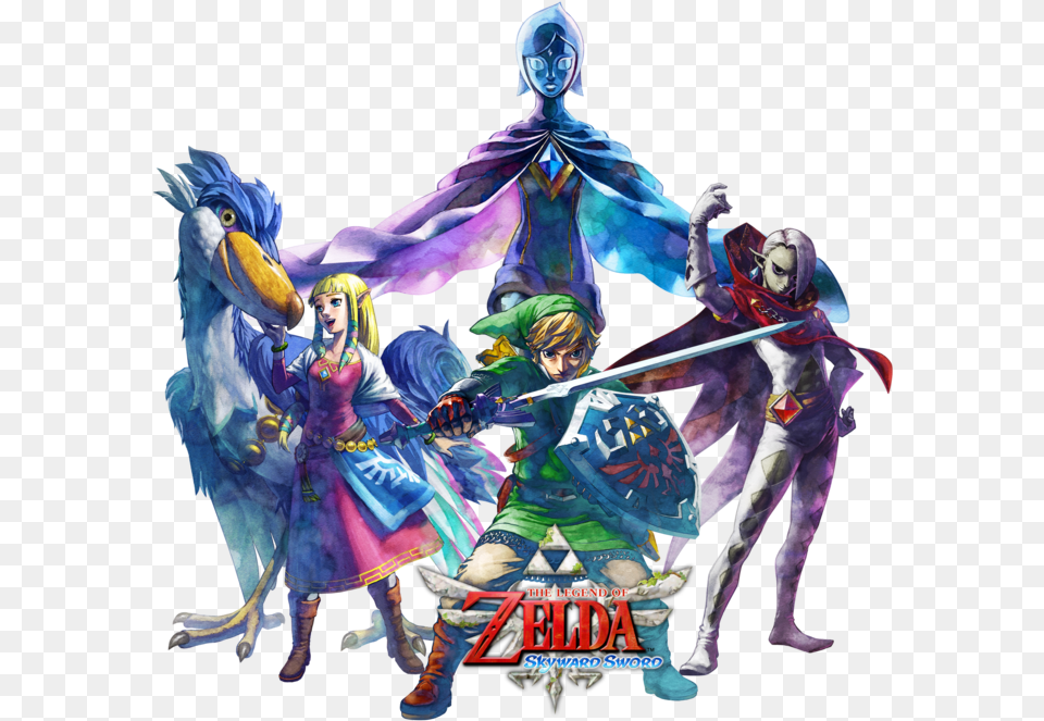 Legend Of Zelda Skyward Sword Wallpaper Legend Of Zelda Skyward Sword Wallpaper Fi, Adult, Person, Man, Male Png